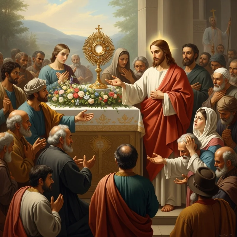 Boże Ciało – dlaczego cztery ołtarze? Symbolika, której mogłeś nie znać - Trzeci ołtarz: Chrystus pośród nas – o Bogu, który jest nauczycielem i lekarzem