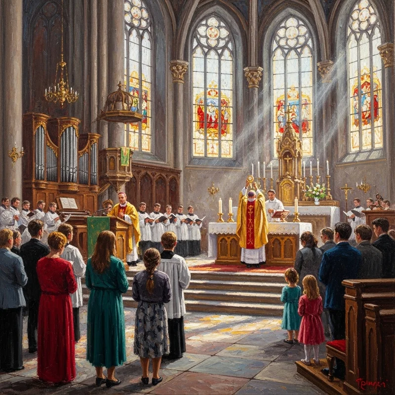 Msza suma – co to jest i dlaczego stanowi centrum życia parafii? Wyjaśniamy! - Więcej niż ceremonia. Odkrywamy liturgiczne piękno i uroczysty charakter sumy.