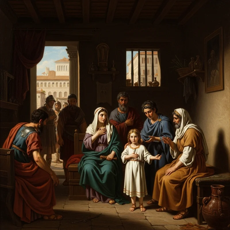 Święta Agnieszka Rzymska: Młoda męczennica i symbol czystości. - Wiara w czasach prześladowań – dzieciństwo i młodość Świętej Agnieszki.