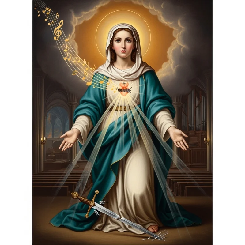 Święta Cecylia: Patronka muzyki kościelnej – legenda i fakty. - Legenda o męczeństwie, czyli pieśń serca silniejsza niż miecz