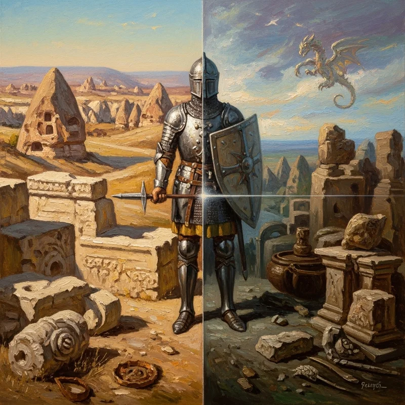 Święty Jerzy: Pogromca smoka – historia i symbolika. - Między legendą a prawdą historyczną: w poszukiwaniu śladów Świętego z Kapadocji