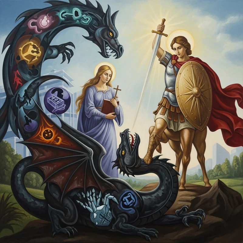 Święty Jerzy: Pogromca smoka – historia i symbolika. - Głębsze znaczenie legendy: co w naszym życiu symbolizuje smok, księżniczka i zwycięstwo Jerzego?