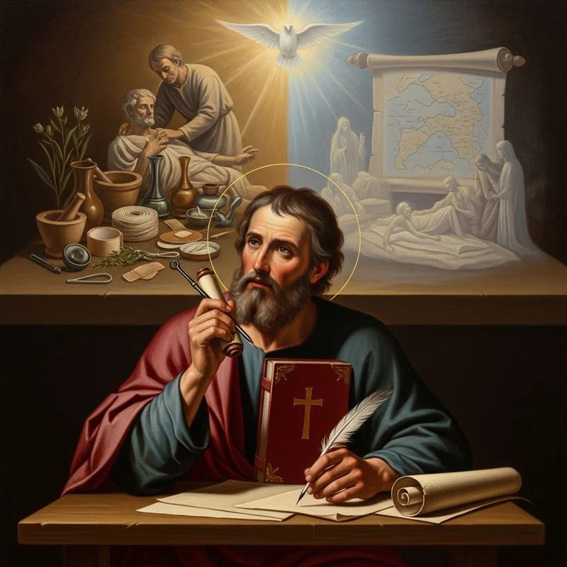 Święty Łukasz Ewangelista: Lekarz, malarz, historyk Jezusa? - „Umiłowany lekarz” – jak medyczna wiedza wpłynęła na pisma Ewangelisty?