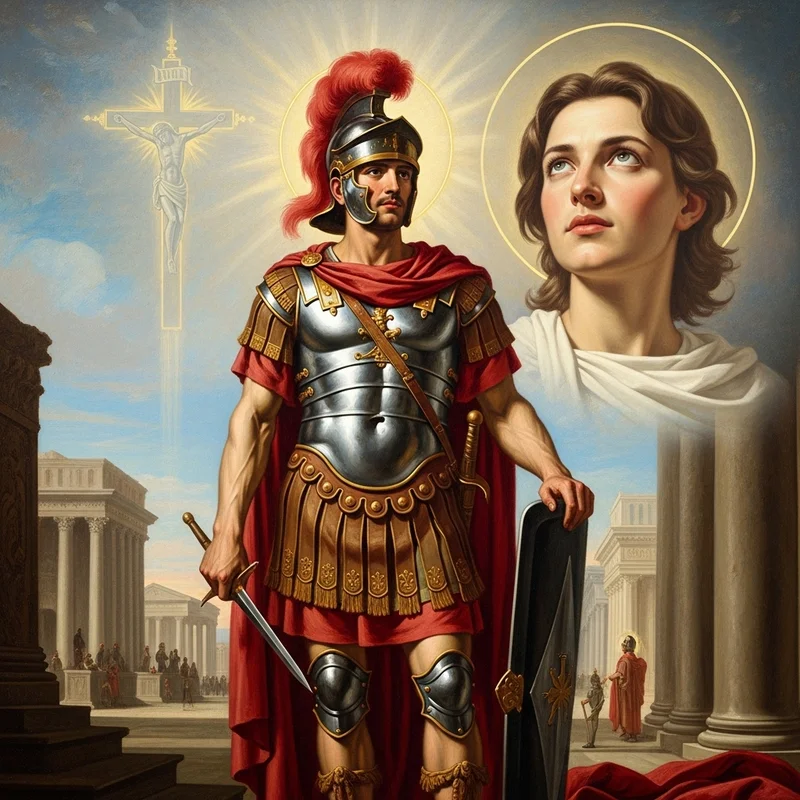 Święty Sebastian: Żołnierz Chrystusa i patron łuczników. - W służbie cesarza, z sercem u boku Chrystusa: Podwójne życie Sebastiana