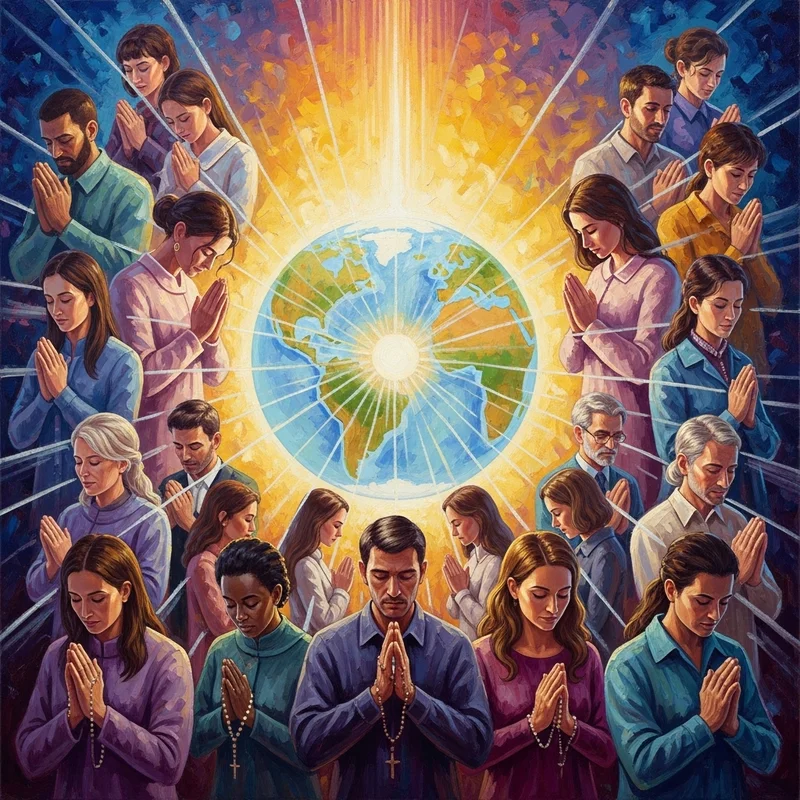 Anioł Pański: 3 powody, by odmawiać tę piękną modlitwę każdego dnia o 12:00. - Powód 3: Zjednocz się w modlitwie z całym Kościołem i poczuj siłę wspólnoty