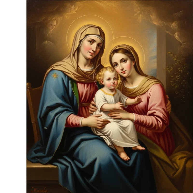 Święta Anna: Matka Maryi – co mówią tradycja i apokryfy? - Święta Anna Samotrzecia: co o wierze mówi nam jedno z najpiękniejszych przedstawień w sztuce?