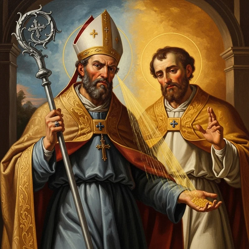 Święty Ambroży z Mediolanu: Biskup, który ochrzcił Augustyna. - Pasterz z żelaza i miodu: Ambroży jako obrońca wiary i opiekun ludu