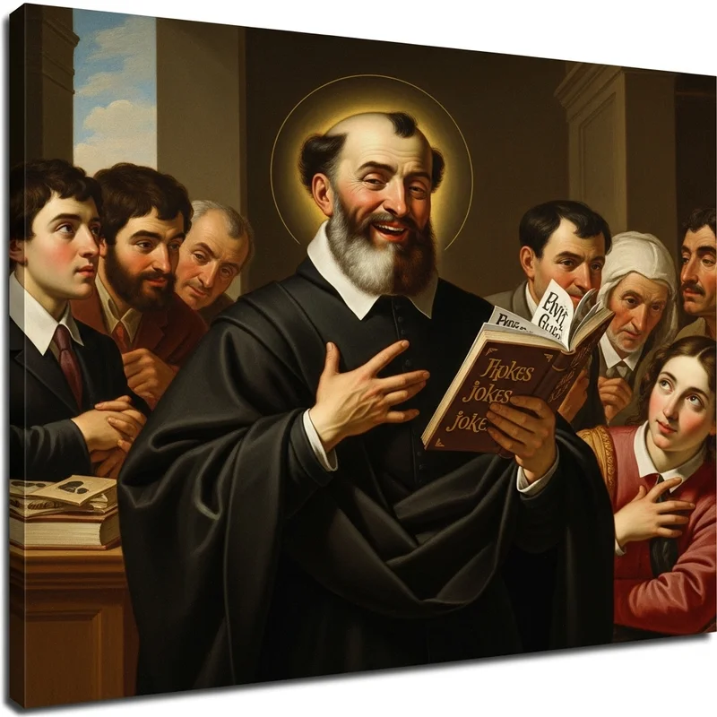 Święty Filip Neri: Apostoł Rzymu i jego niezwykłe poczucie humoru. - Nietypowe lekcje pokory: dlaczego Święty Filip Neri golił pół brody i czytał księgę dowcipów?