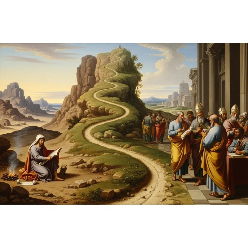 Święty Hieronim: Tłumacz Biblii (Wulgata) i jego burzliwy charakter. - Od pustyni do Rzymu: podróże, przyjaźnie i spory, które definiowały jego drogę.