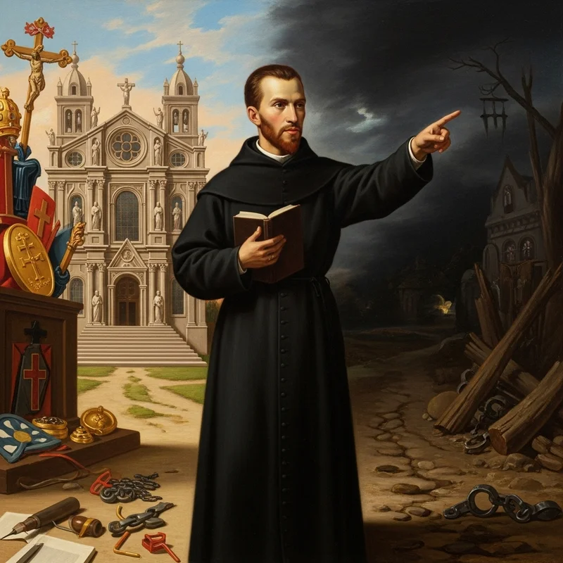 Święty Wincenty a Paulo: Ojciec ubogich i założyciel lazarystów. - Od marzeń o karierze do kajdan niewoli: zaskakująca droga, która ukształtowała świętego.